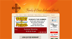 Desktop Screenshot of familyofchristonline.com
